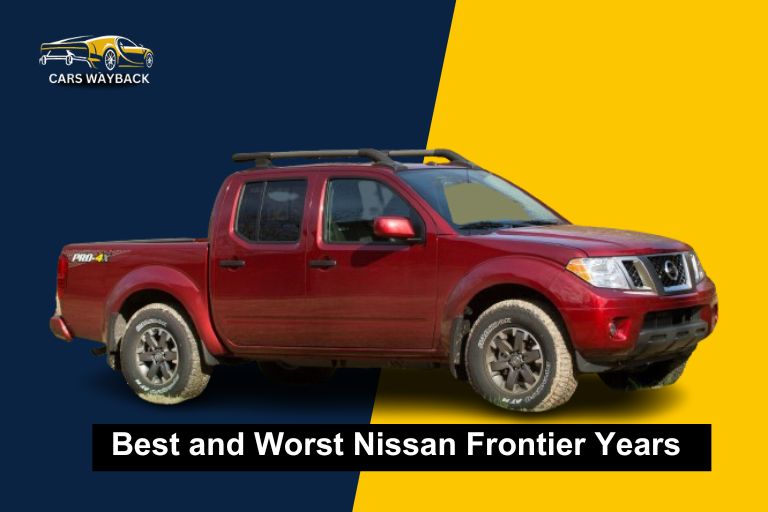 best and Worst Nissan Frontier years